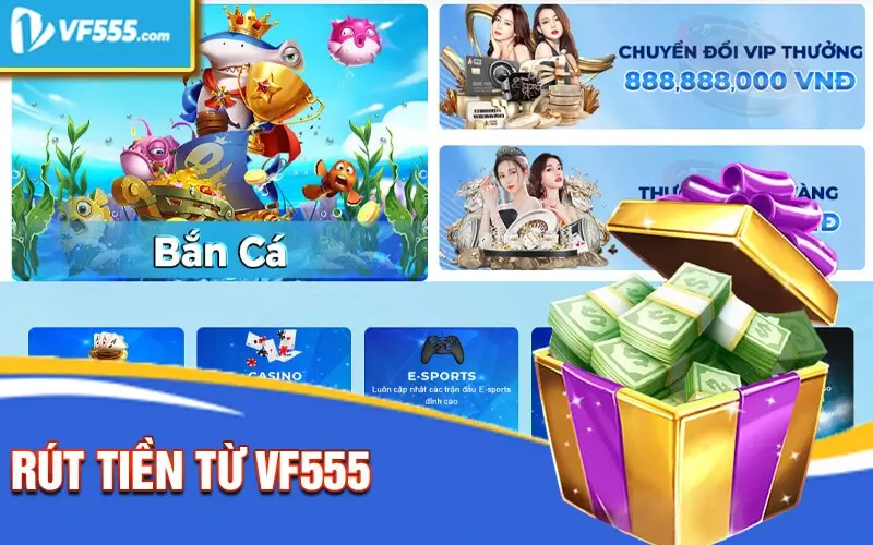 Rút tiền VF555 